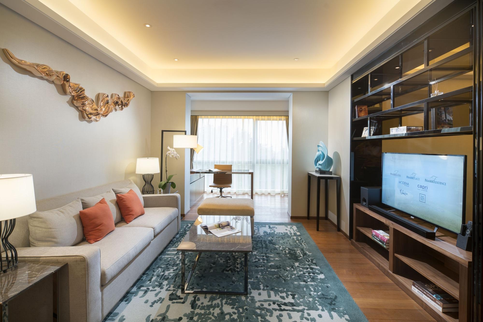 Fraser Suites Shenzhen, Near Huaqiang North Business Zone, Infinity Pool, Offer 1 Free Breakfast Exterior foto