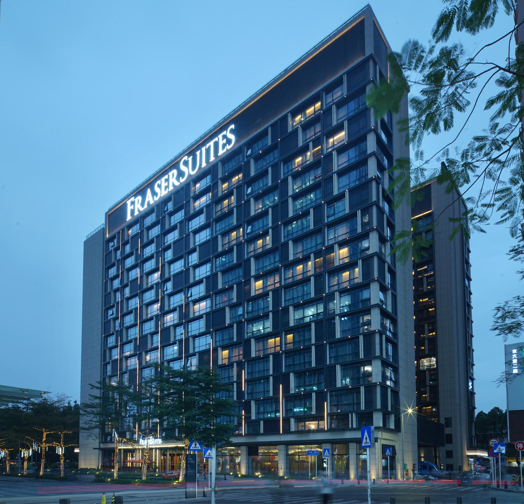 Fraser Suites Shenzhen, Near Huaqiang North Business Zone, Infinity Pool, Offer 1 Free Breakfast Exterior foto