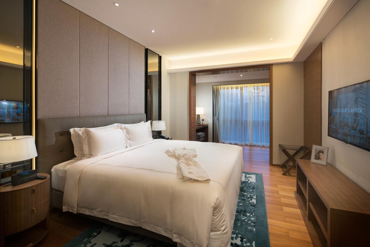 Fraser Suites Shenzhen, Near Huaqiang North Business Zone, Infinity Pool, Offer 1 Free Breakfast Exterior foto